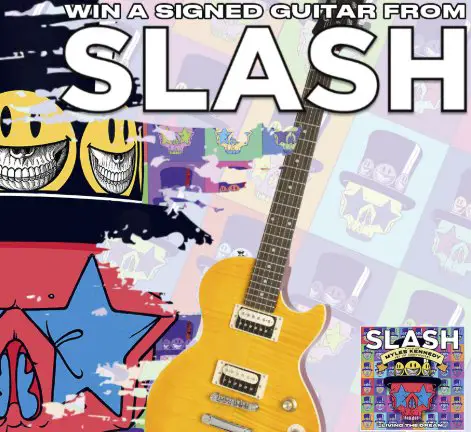 Win a Signed Epiphone Guitar from SLASH
