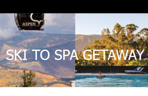Win A Ski Getaway In Aspen + A Spa Getaway In California In The Indagare Travel Ski To Spa Giveaway
