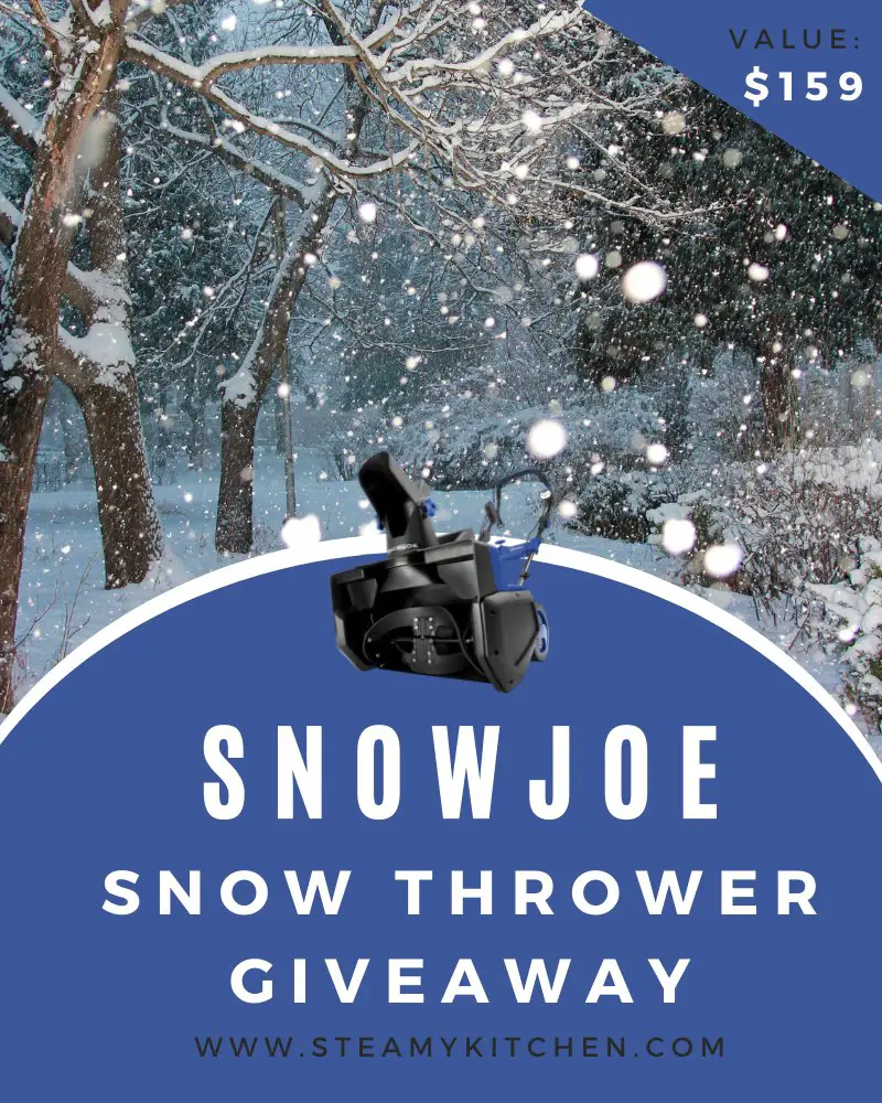 Win A Snow Joe Snow Thrower