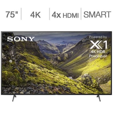Win A Sony 75" 4K UHD LED TV