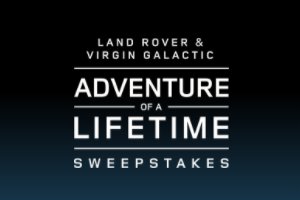 Win A Space Flight With Virgin Galactic And $50,000 In The Land Rover Adventure Of A Lifetime Sweepstakes