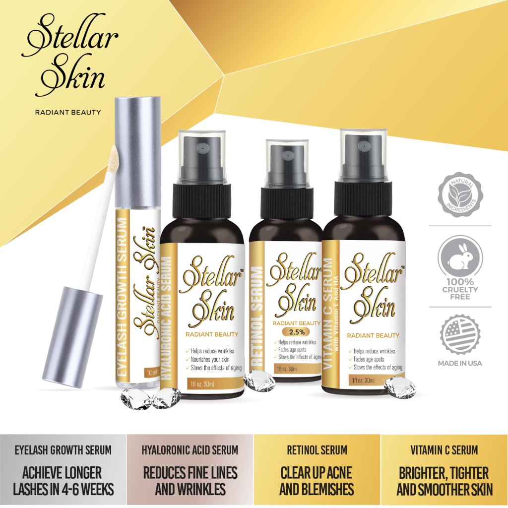 Win A Stellar Skin Natural Serum Gift Bundle