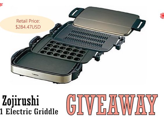 Win a Super Cool 3-in-1 Japanese Griddle Set!