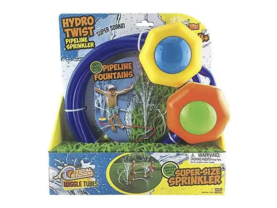 Win a Super-Size Water Pipeline Sprinkler from Prime Time Toys