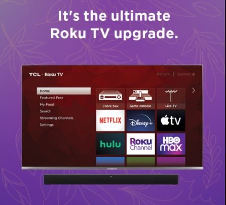 Win A TCL Roku TV With A Wireless Soundbar