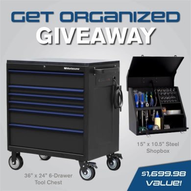 Win A Tool Cabinet And A Shopbox In The Montezuma Get Organized Sweepstakes
