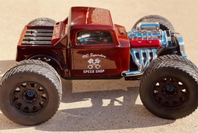 Win A Traxxas E-Revo 2 VXL Custom Rat Rod RC Monster Truck In The RC Superstore Giveaway