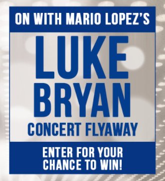 Win A  Trip For 2 + Tickets To See Luke Ryan Live In Concert