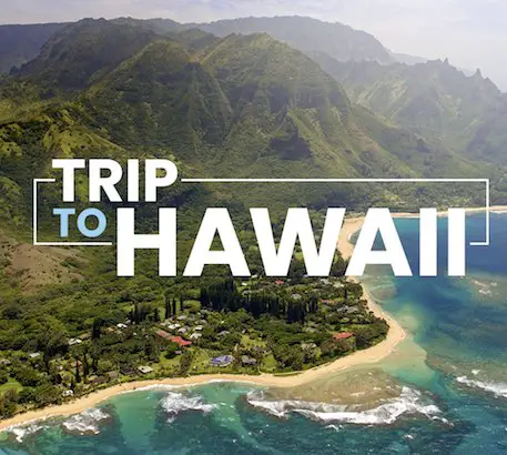Win a Trip for 2 to Hawaii