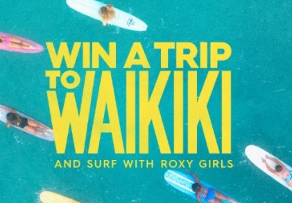 Win A Trip For 2 To Hawaii In The Trip To Waikiki Sweepstakes