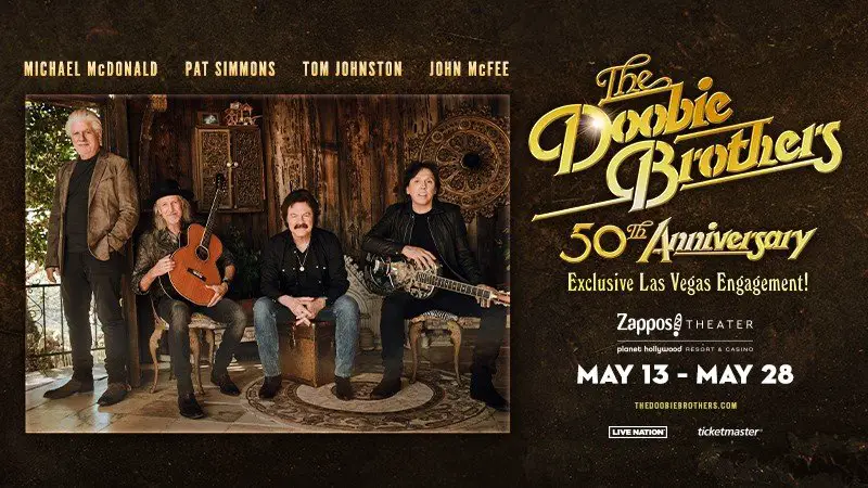 Win A Trip For 2 To Las Vegas For A Doobie Brothers Show In The SiriusXM Doobie Brothers Sweepstakes