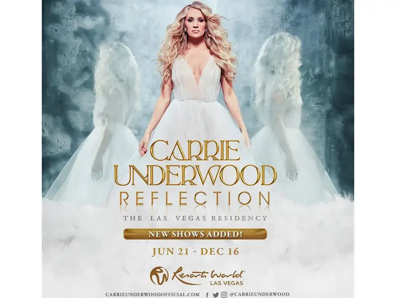 Win A Trip For 2 To See Carrie Underwood Live in Las Vegas IN After MidNite's Carrie Underwood Flyaway Sweepstakes