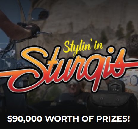 Win A Trip For 2 To The Sturgis Motorcycle Rally + Harley Davidson Bagger Motorcycle