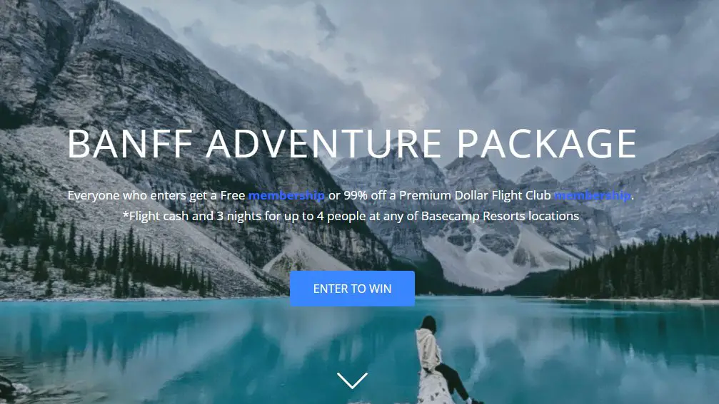 Win A Trip For 4 To Banff In The Dollar Flight Club Banff Adventure Sweepstakes