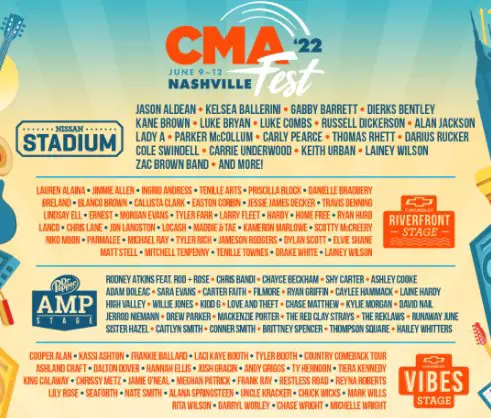 Win A Trip For 4 To Nashville For The CMA Fest