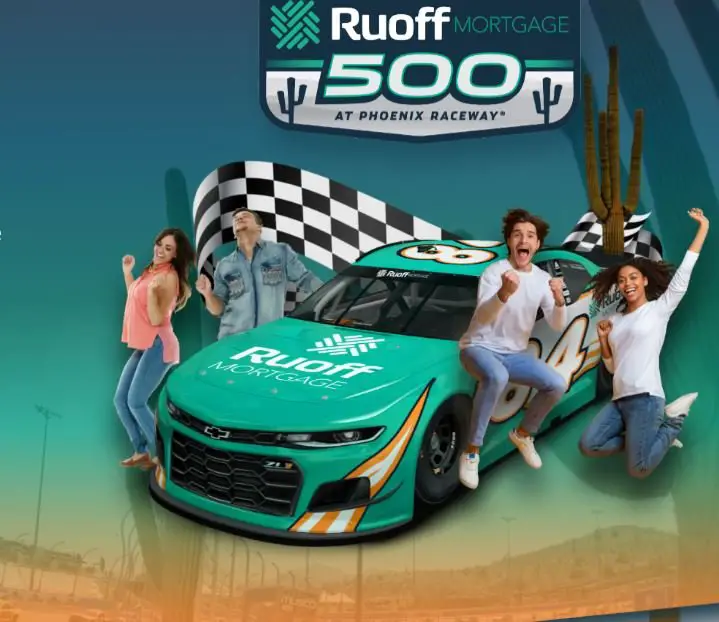 Win A Trip For 4 To Phoenix To 2 NASCAR Races In The Ruoff To The Raceway Sweepstakes