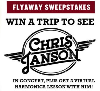 Win A Trip To A Chris Janson Concert In DC