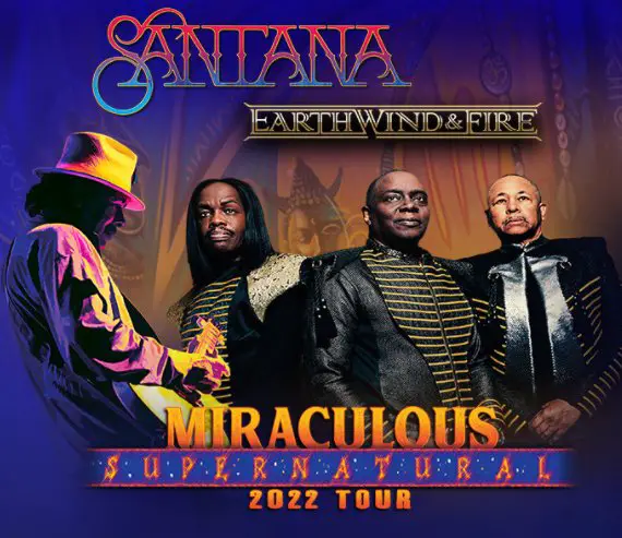 Win A Trip To A Santana + Earth, Wind & Fire Concert