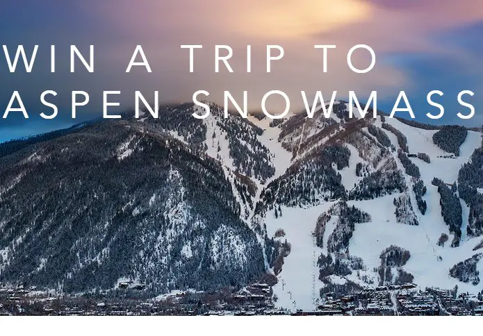 Win A Trip To Aspen Snowmass