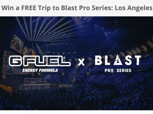 Win a Trip to Blast Pro Series