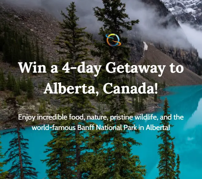 Win A Trip To Calgary In The 4-day Adventure to Alberta Sweepstakes