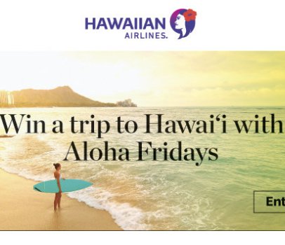 Win A Trip To Hawaii With Aloha Fridays