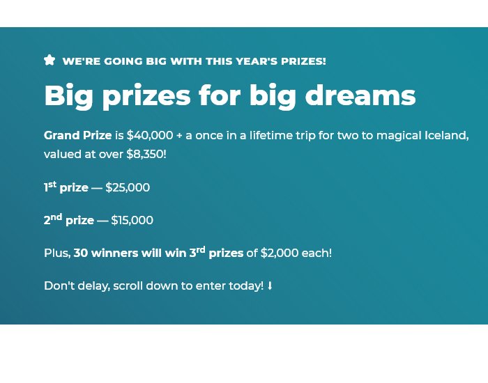 Win A Trip To Iceland & $40,000 In The Union Privilege Union Plus “Unions Power America” Labor Day Contest