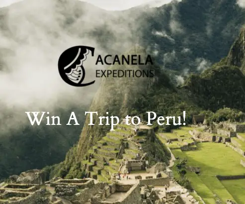 win a trip to peru 2023