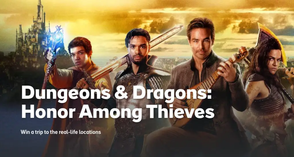 Win A Trip To Real-Life Locations Of Dungeons And Dragons: Honor Among Thieves In Belfast, Ireland