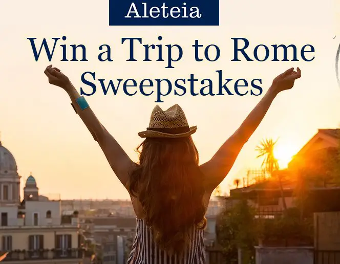 Win a Trip to Rome for 2