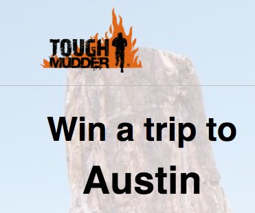 Win a Trip to Tuff Mudder Sweepstakes