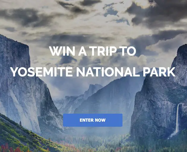 Win a Trip to Yosemite National Park Sweepstakes