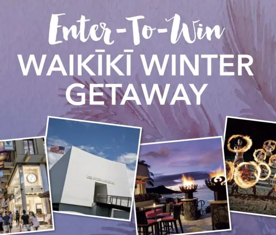 Win A Waikiki Winter Getaway