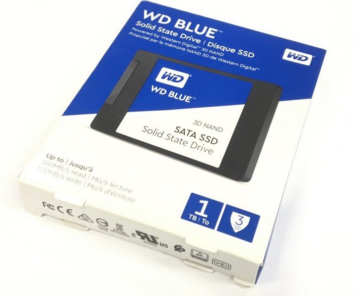 Win a Western Digital BLUE 1TB 3D NAND SSD