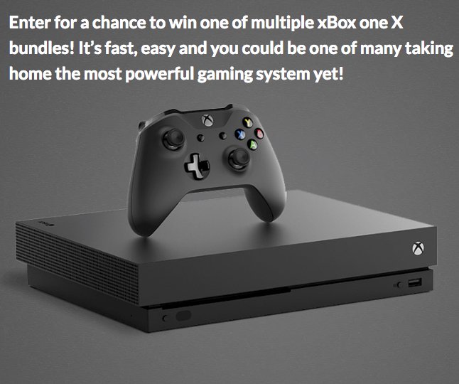 Win a Xbox One X Bundle