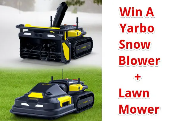 Win A Yarbo Snow Blower + Lawn Mower Bundle In The Latest Yarbo Giveaway