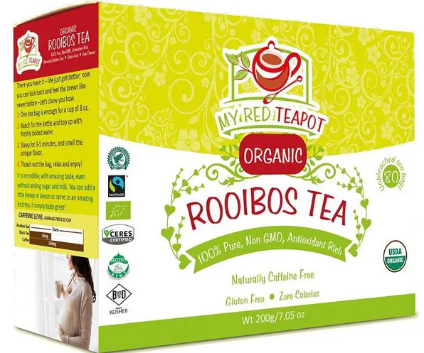 Win a Year's Supply of 100% Organic Rooibos Tea