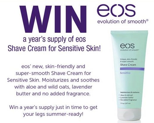 Win a Year's Supply of Shave Cream