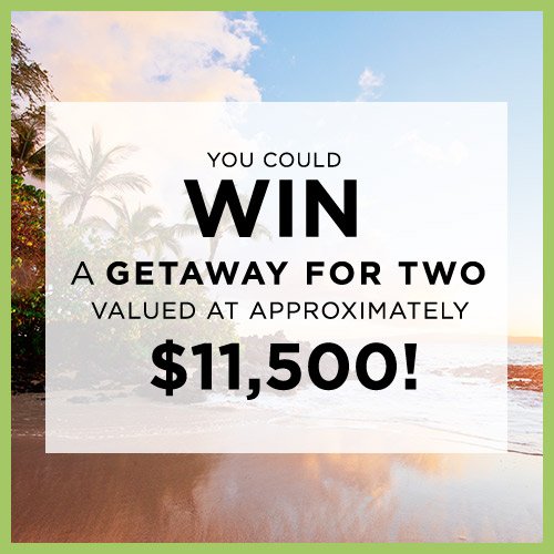 Win An $11,500 Getaway For 2 People In The JTV Spring Serenity Sweepstakes