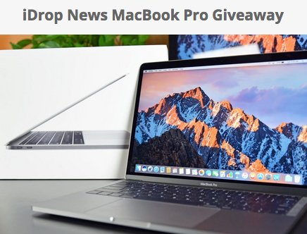 Win an $1,499 Apple MacBook Pro