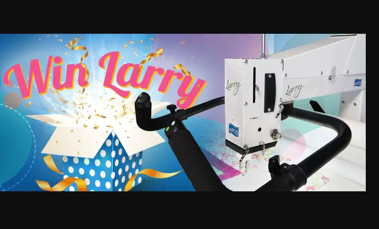 Win An $8,900  Larry Longarm Quilting Machine In The APQS Giveaway