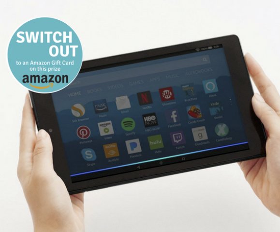 Pick: Amazon Fire HD or a $50 Amazon Gift Card