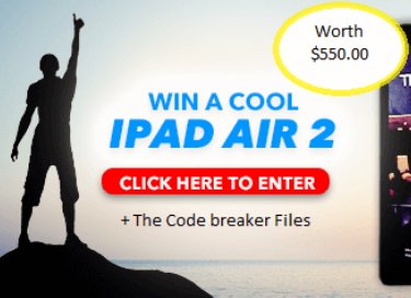 Win an Apple iPad Air 2 tablet