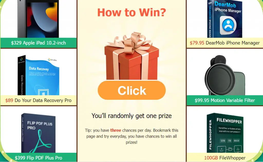 Win An Apple iPad Or 1 Of 6,000 Software Prizes In The Videoproc Spring Campaign Giveaway