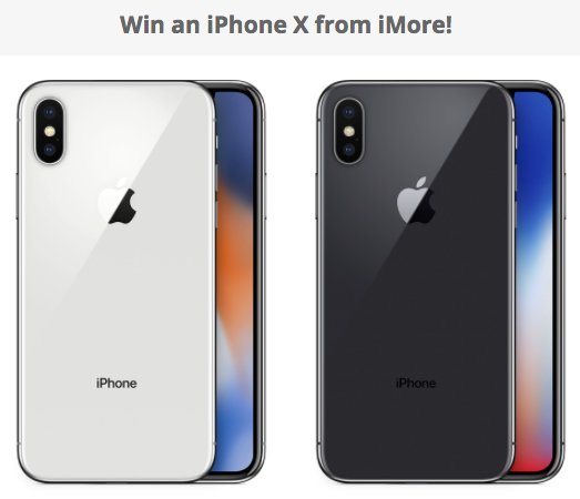 Win an Apple iPhone X 64GB smartphone