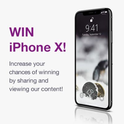 Win an Apple iPhone X smartphone