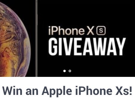 Win an Apple iPhone Xs!