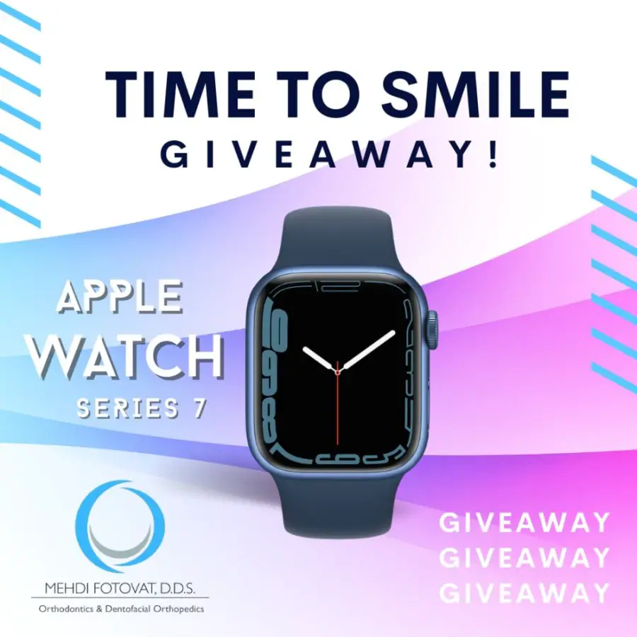 Win An Apple Watch Series 7 In The Mehdi Fotovat Apple Watch Giveaway