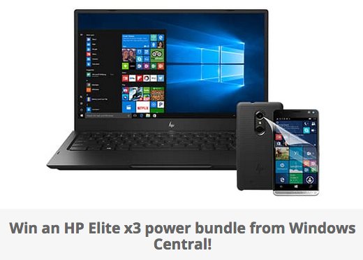 Win an HP Elite x3 Smartphone