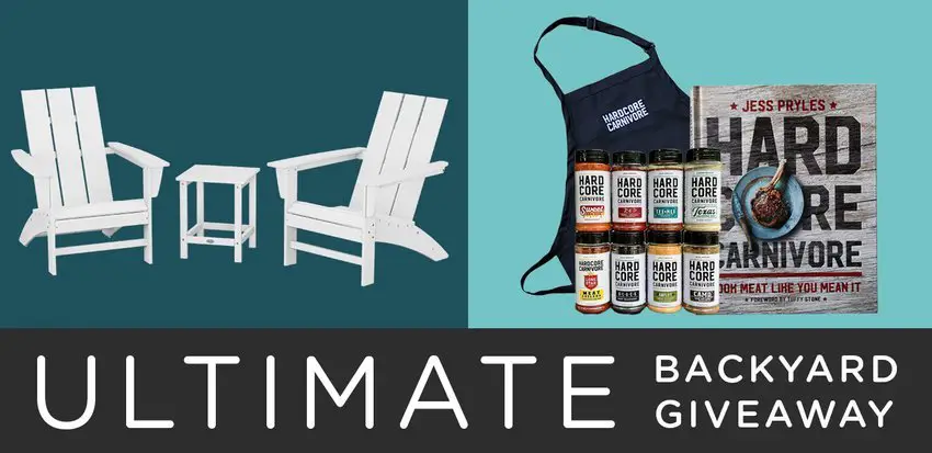 Win An Outdoor Kitchen Makeover In The POLYWOOD Ultimate Backyard Giveaway